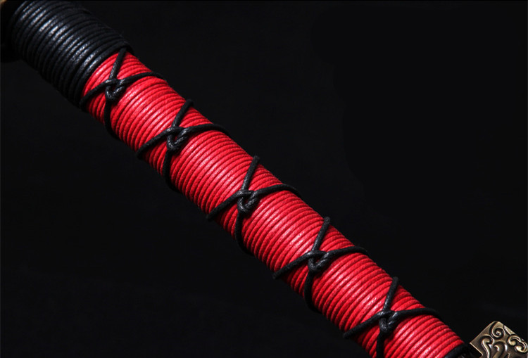 八面漢劍一體寬柄錳鋼刀劍 ，傳統(tǒng)霸氣古韻兵器