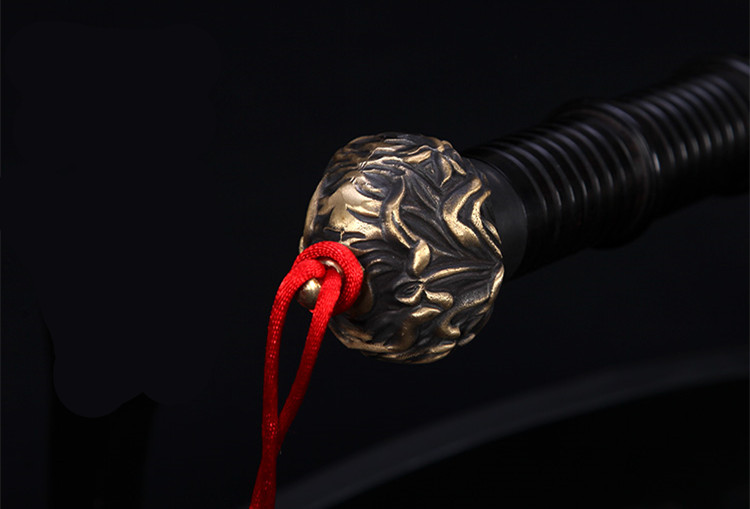 正宗寶劍銅裝乾隆佩劍，花紋鋼君子寶劍