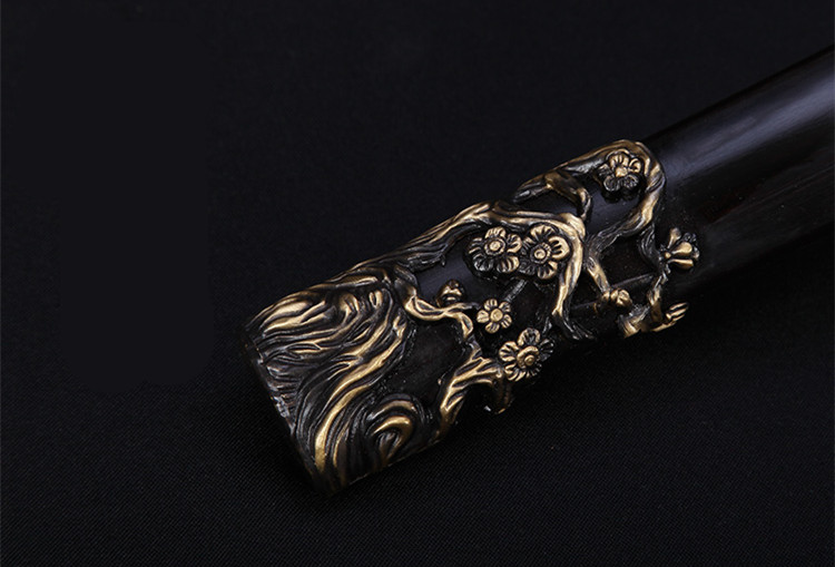 正宗寶劍銅裝乾隆佩劍，花紋鋼君子寶劍