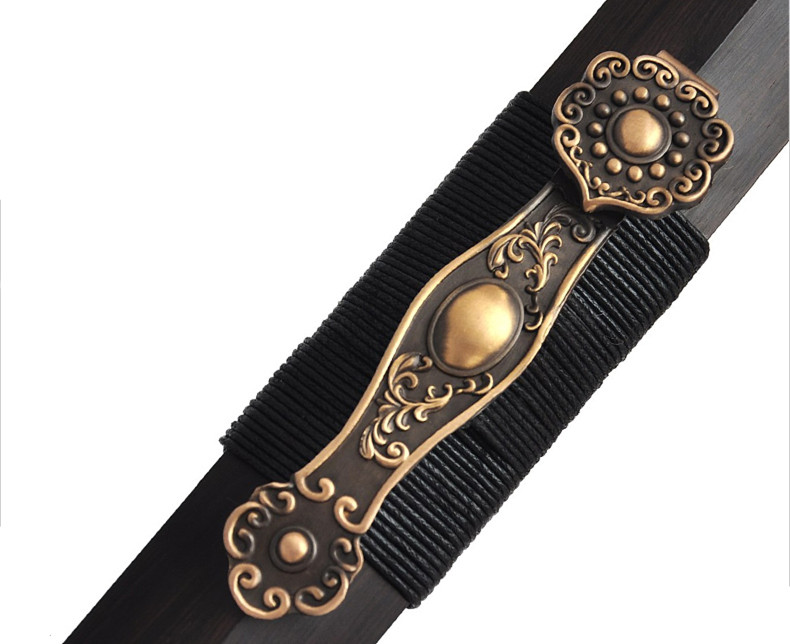 八面漢劍花紋鋼長(zhǎng)劍，如意刀劍兵器