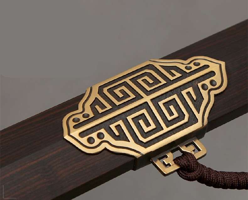 八面漢劍花紋鋼長劍，如意刀劍兵器