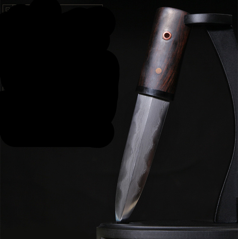 隱劍簡約短劍手工漢劍，短小易帶紫檀劍鞘