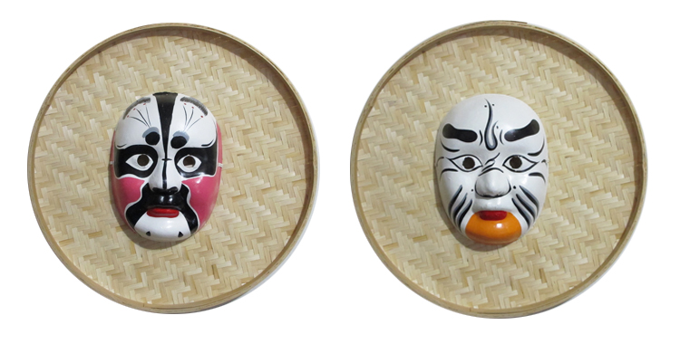 京劇川劇臉譜面具，匠心啟航閱讀民間手工裝飾品