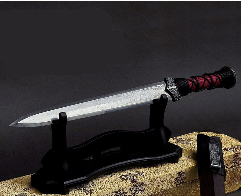 漢代短劍質(zhì)樸簡約兵器，匠心啟航閱讀工藝品寶劍