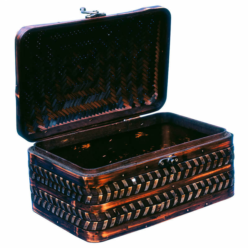 精細絕妙的竹編工藝技術工藝品欣賞（一）