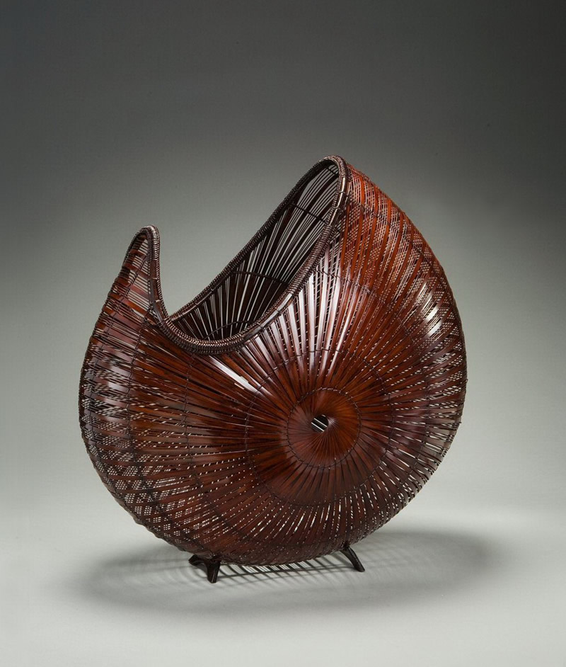 精細絕妙的竹編工藝技術工藝品欣賞（一）