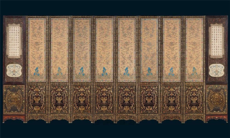 精妙絕倫的中式古典屏風