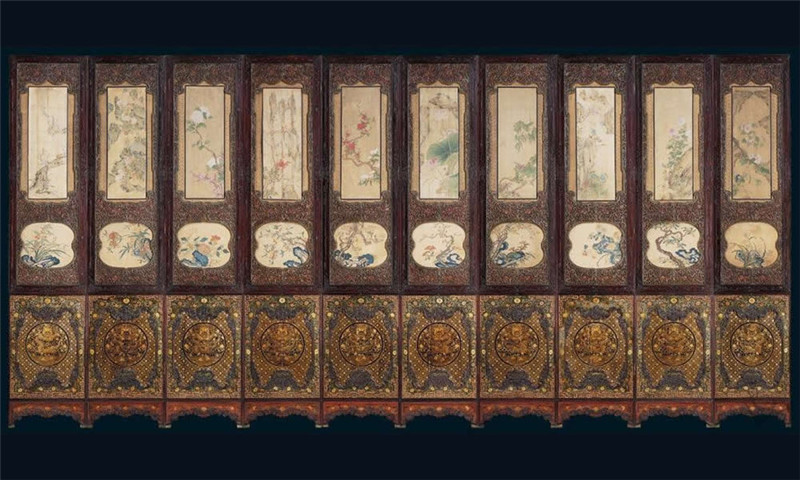 精妙絕倫的中式古典屏風