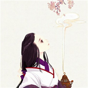 冬日飛雪女子古風頭像，好看的動漫頭像