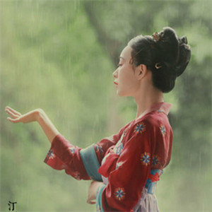 煙雨迷蒙古風(fēng)女子頭像，漢服真人頭像qq頭頭像