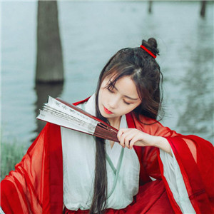 江湖俠風女子古風頭像，灑脫自在真人qq頭像