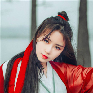 江湖俠風女子古風頭像，灑脫自在真人qq頭像