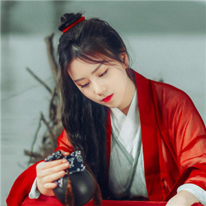 江湖俠風女子古風頭像，灑脫自在真人qq頭像