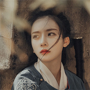 俠風滿溢古風真人頭像，英氣女生頭像