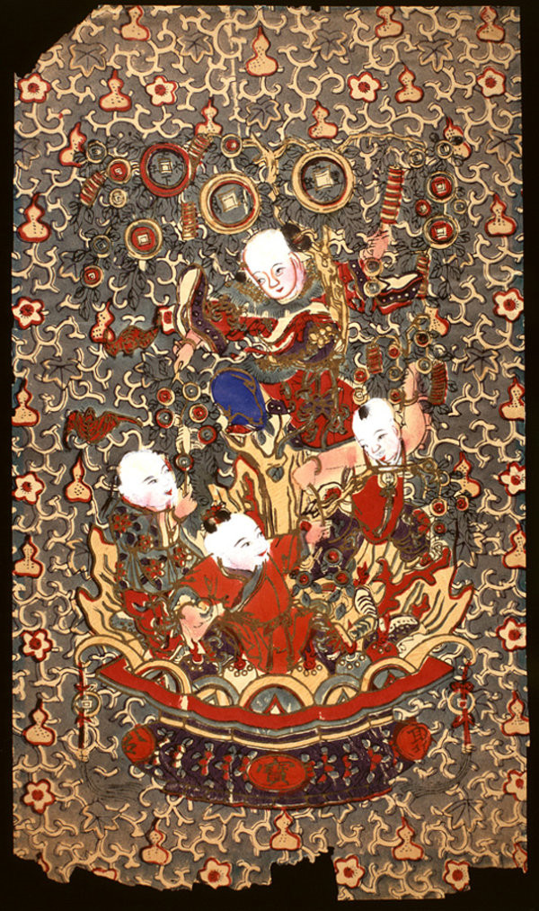 匠心啟航閱讀傳統(tǒng)精美色彩艷麗的年畫