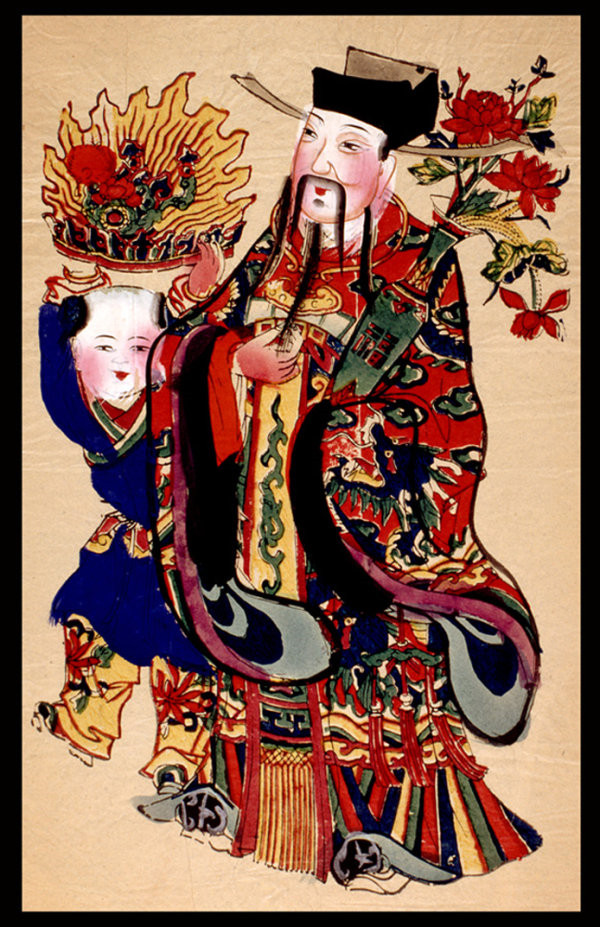 匠心啟航閱讀傳統(tǒng)精美色彩艷麗的年畫