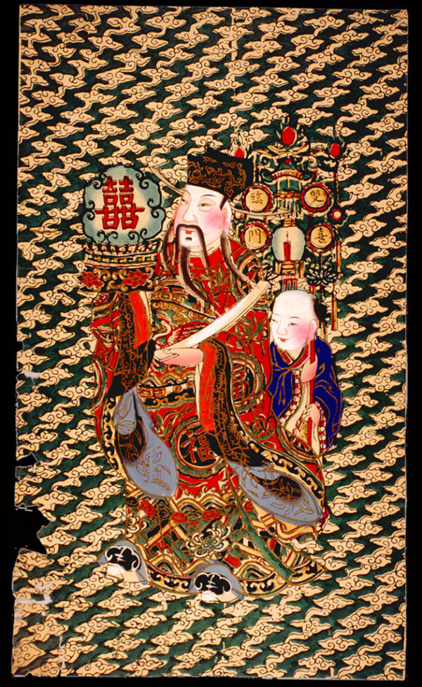 匠心啟航閱讀傳統(tǒng)精美色彩艷麗的年畫（二）