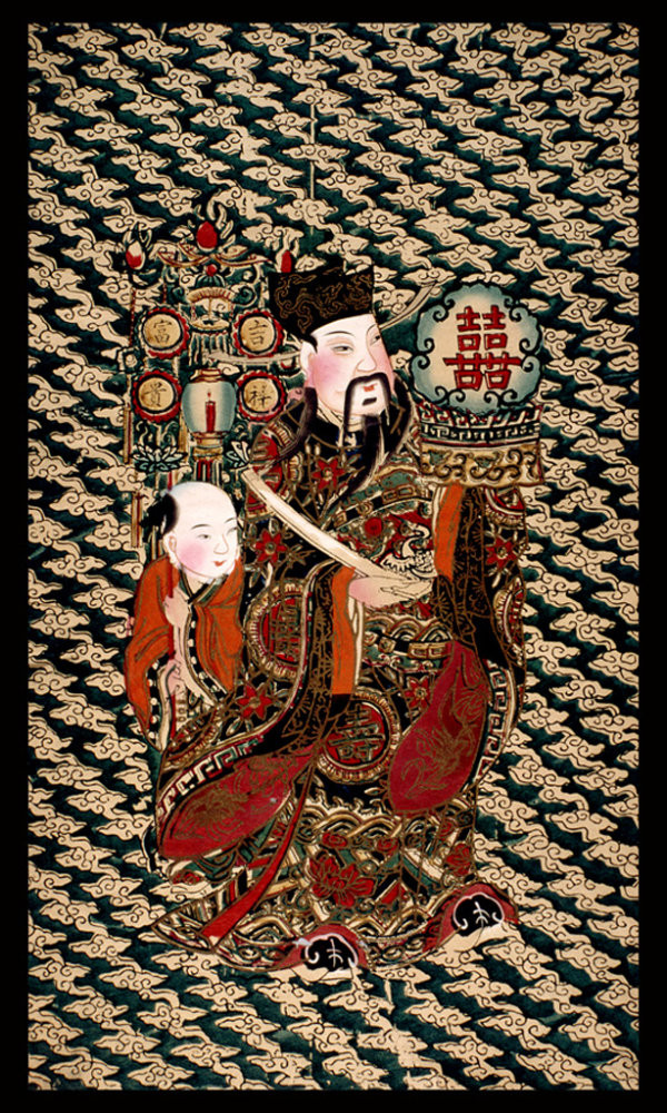 匠心啟航閱讀傳統(tǒng)精美色彩艷麗的年畫（二）