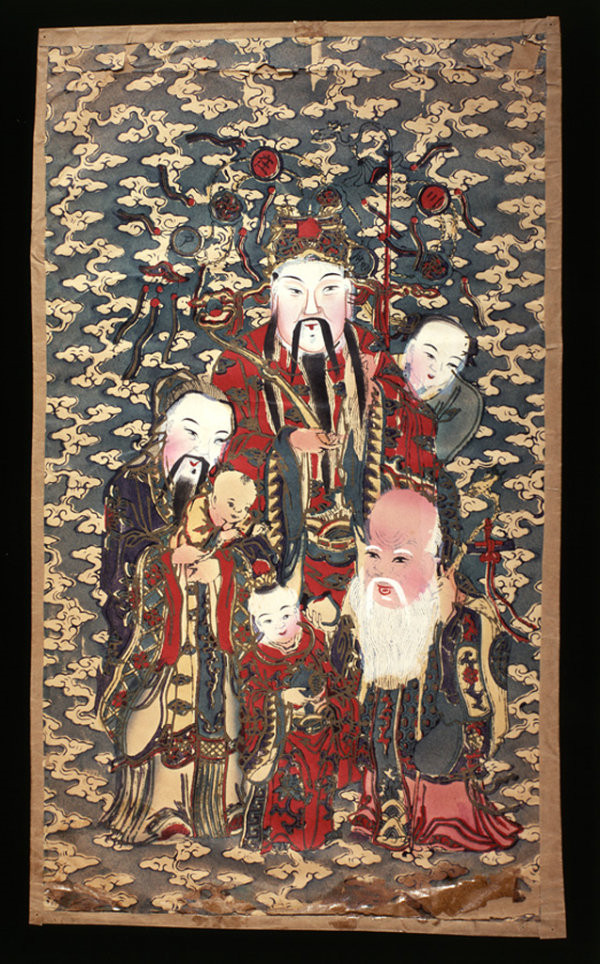 匠心啟航閱讀傳統(tǒng)精美色彩艷麗的年畫（二）