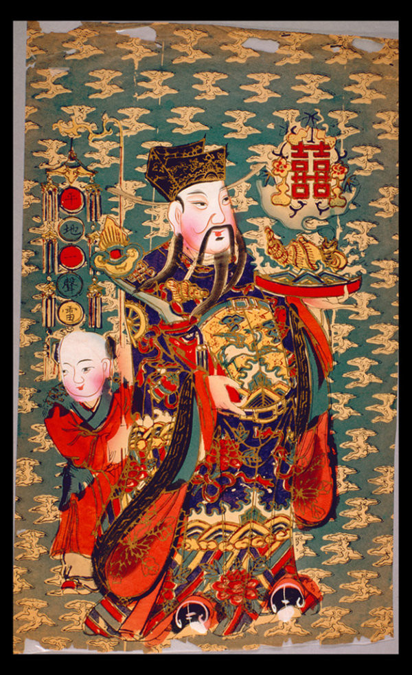 匠心啟航閱讀傳統(tǒng)精美色彩艷麗的年畫（二）