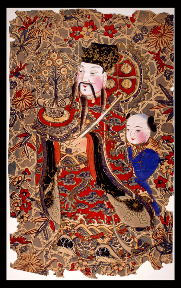 匠心啟航閱讀傳統(tǒng)精美色彩艷麗的年畫（二）