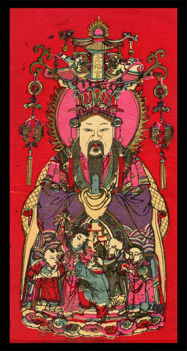 匠心啟航閱讀傳統(tǒng)精美色彩艷麗的年畫（三）