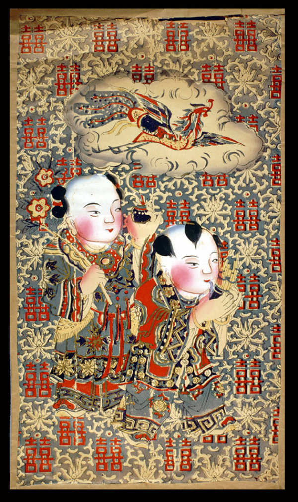 匠心啟航閱讀傳統(tǒng)精美色彩艷麗的年畫（三）