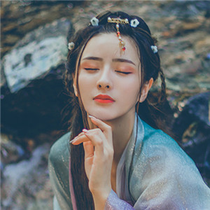 星輝光影漢服古風(fēng)女子頭像，妖媚女生頭像