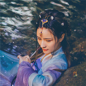 星輝光影漢服古風(fēng)女子頭像，妖媚女生頭像
