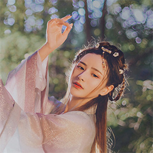 星輝光影漢服古風(fēng)女子頭像，妖媚女生頭像