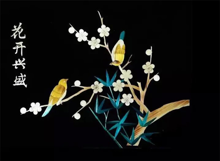 中國文化藝術(shù)瑰寶麥燙畫作品欣賞