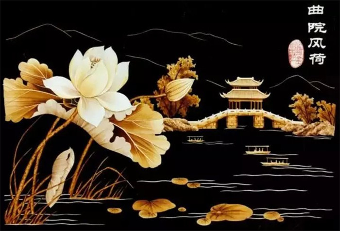 中國文化藝術(shù)瑰寶麥燙畫作品欣賞