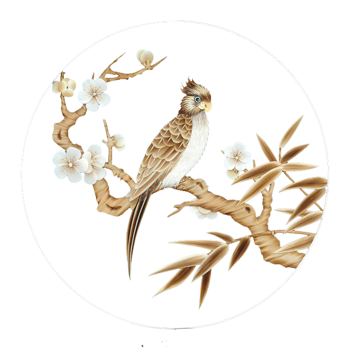 中國(guó)傳統(tǒng)手工工藝精美的蘆葦畫欣賞