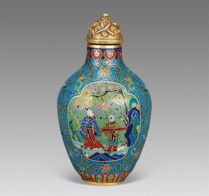 明清時(shí)代小巧精致的鼻煙壺