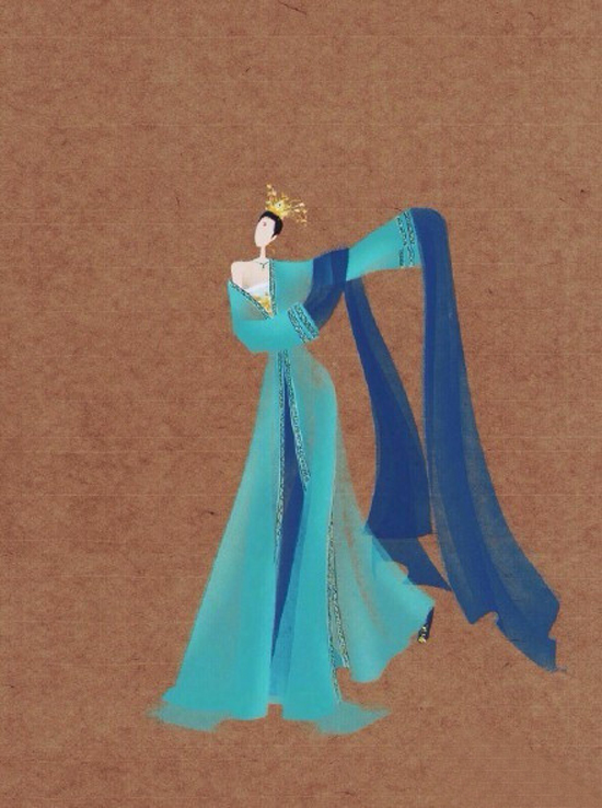 經(jīng)典古風(fēng)電視劇插畫，人生若只如初見