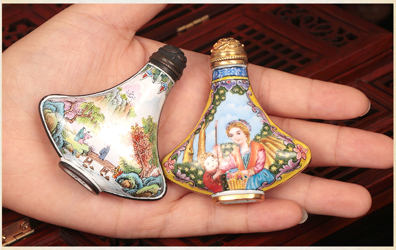 匠心啟航閱讀傳統(tǒng)手工藝銅胎琺瑯彩鼻煙壺