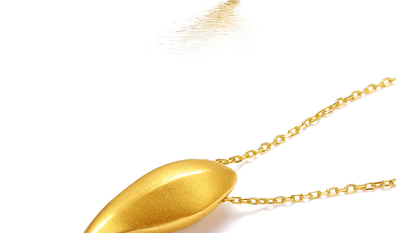 3D硬黃金吊墜女款999足金小魚(yú)項(xiàng)鏈轉(zhuǎn)運(yùn)珠