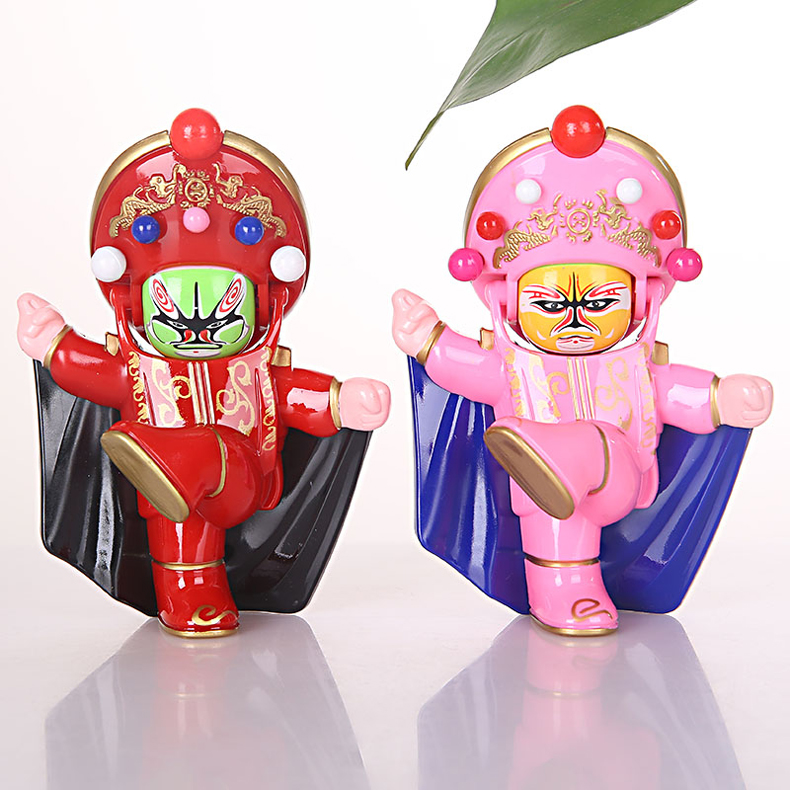 匠心啟航閱讀川劇臉譜變臉娃娃創(chuàng)意筆筒