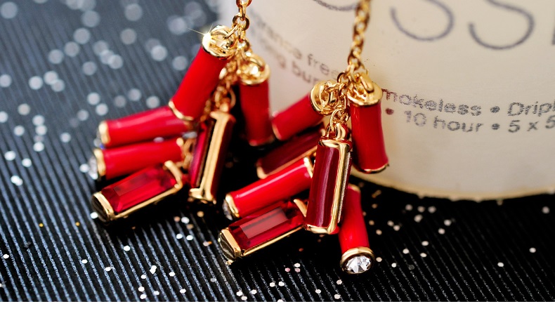 匠心啟航閱讀施華洛世奇元素水晶春竹耳環(huán)