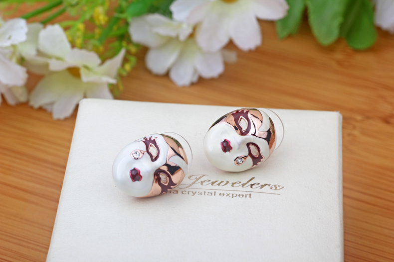 優(yōu)雅的匠心啟航閱讀京劇臉譜耳環(huán)