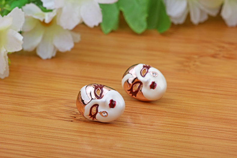 優(yōu)雅的匠心啟航閱讀京劇臉譜耳環(huán)