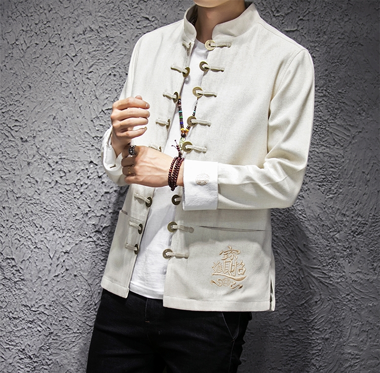 匠心啟航閱讀夾克立領(lǐng)唐裝