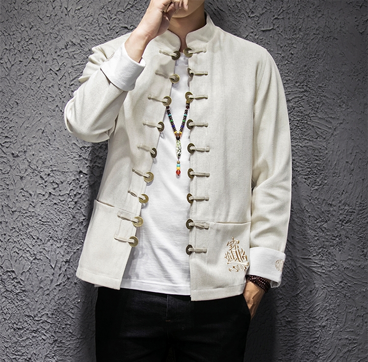 匠心啟航閱讀夾克立領(lǐng)唐裝