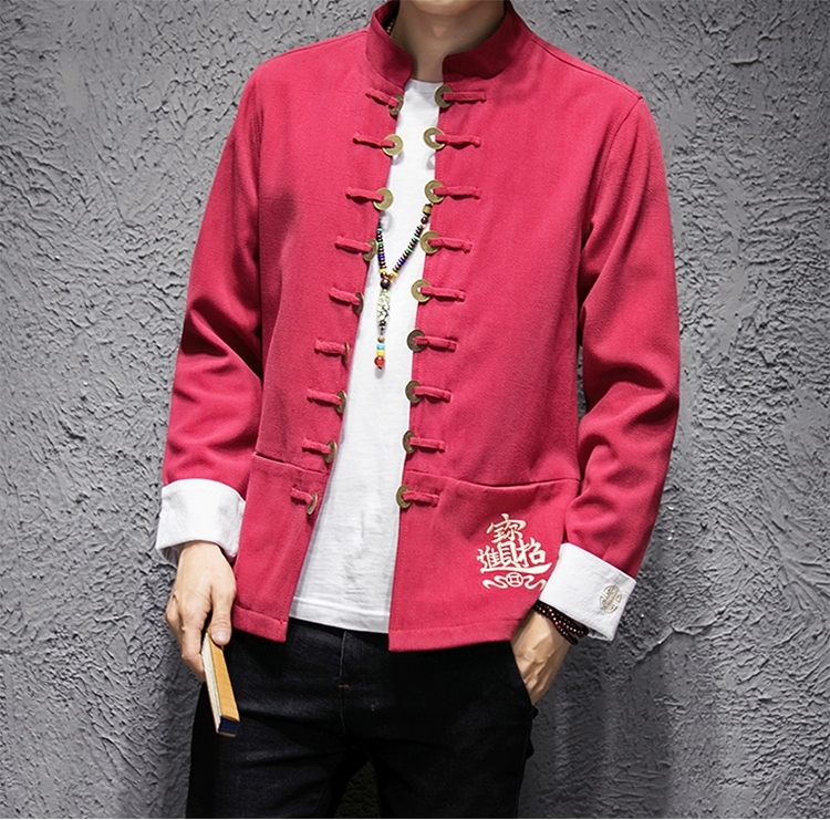 匠心啟航閱讀夾克立領(lǐng)唐裝