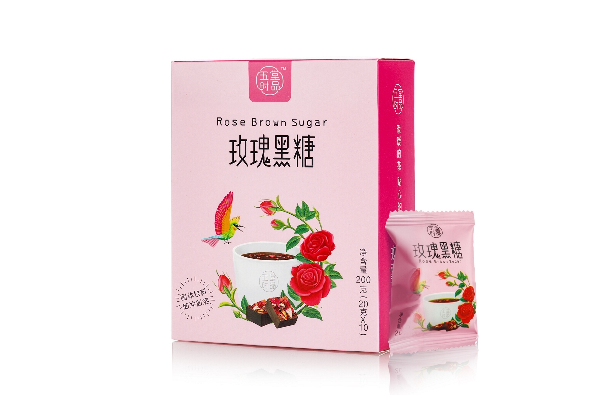 創(chuàng)意極簡黑糖茶包裝設(shè)計