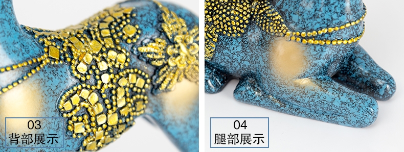 空靈優(yōu)雅，福壽福祿雙至的鹿型青銅器工藝品