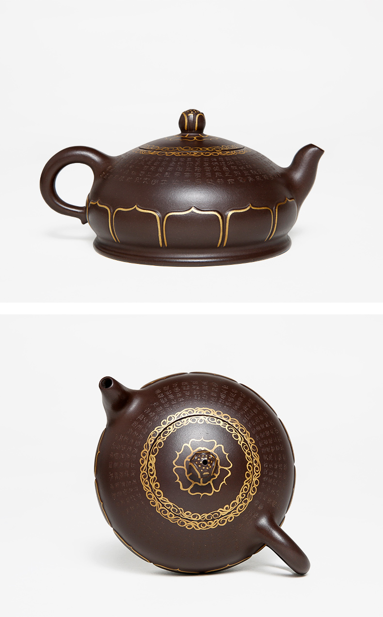 佛系紫砂壺，禪意靜心紫砂壺