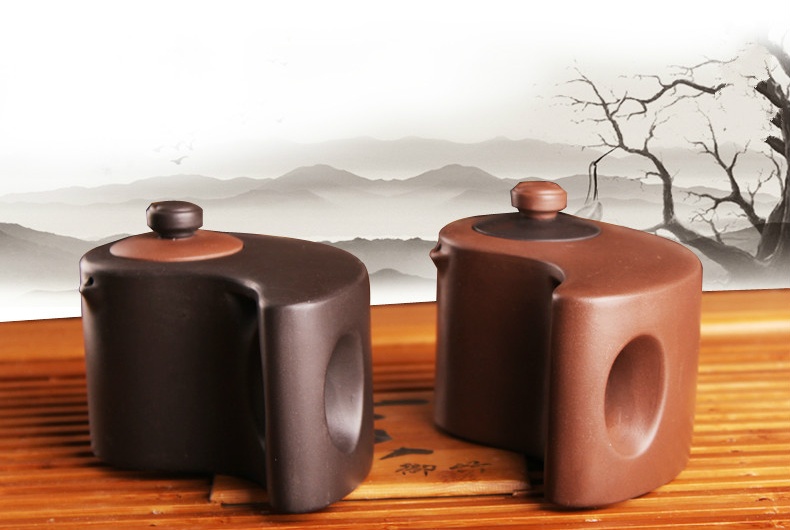 太極陰陽(yáng)紫砂壺，創(chuàng)意匠心啟航閱讀格紫砂壺