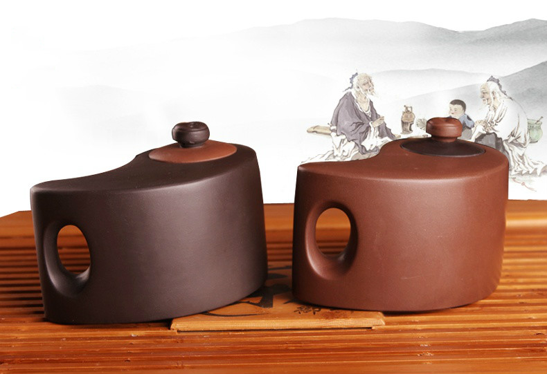 太極陰陽(yáng)紫砂壺，創(chuàng)意匠心啟航閱讀格紫砂壺