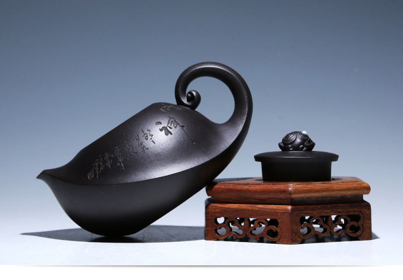 創(chuàng)意別致紫砂壺，個性手工美型外觀紫砂壺